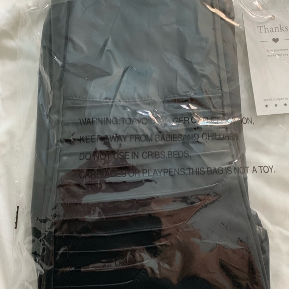 FAUX LEATHER MOTO PANTS IN BLACK - Picture 8 of 8